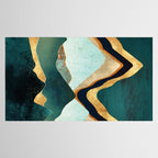 Velvet Copper Mountains Tablecloth Gallery Image 2