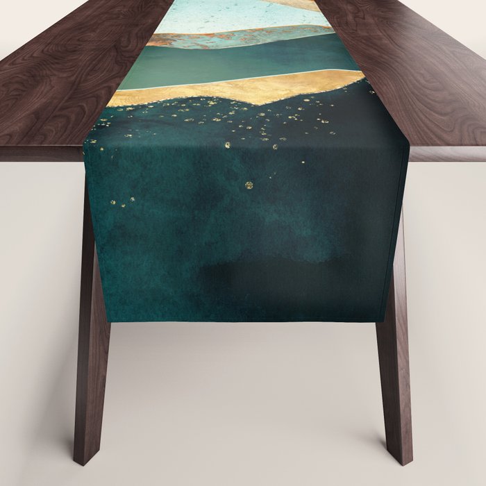 Velvet Copper Mountains Table Runner Gallery Image 1