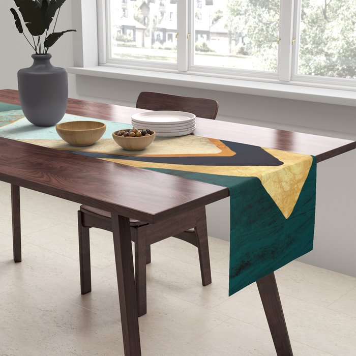 Velvet Copper Mountains Table Runner Gallery Image 2