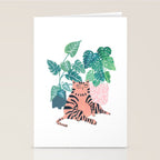 Fat Plant Kitty Stationery Card Gallery Image 2
