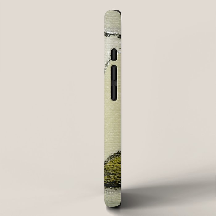 Olive Green Abstract Art iPhone Case Gallery Image 2