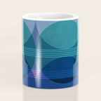 Abstraction_BLUE_LANDSCAPE_MOONLIGHT_NATURE_POP_ART_)521A Coffee Mug Gallery Image 4