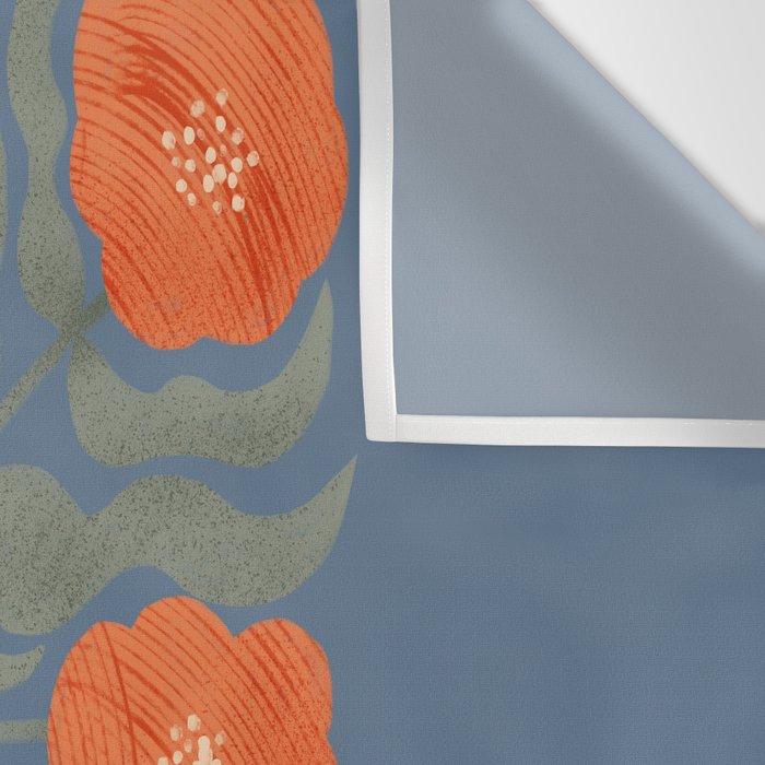 Flowers In A Vase Wall Tapestry Gallery Image 3
