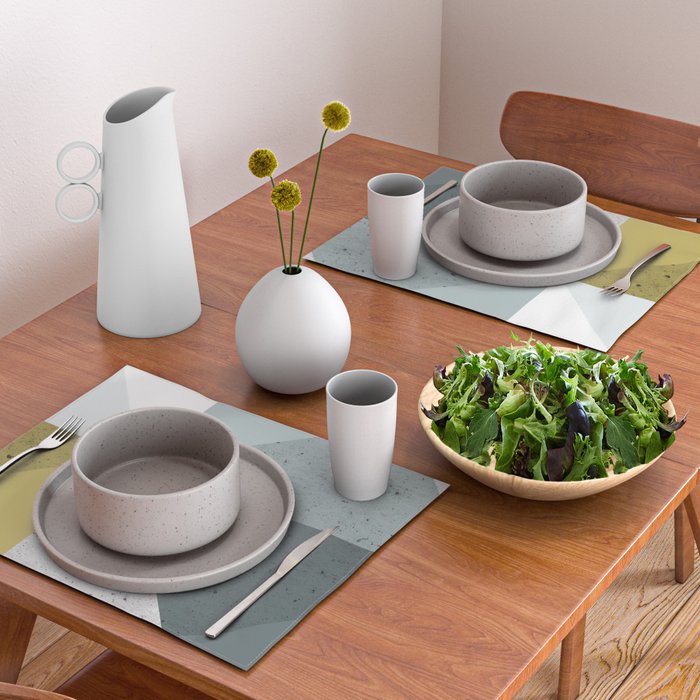 Modern Geometric 16 Placemat Gallery Image 2