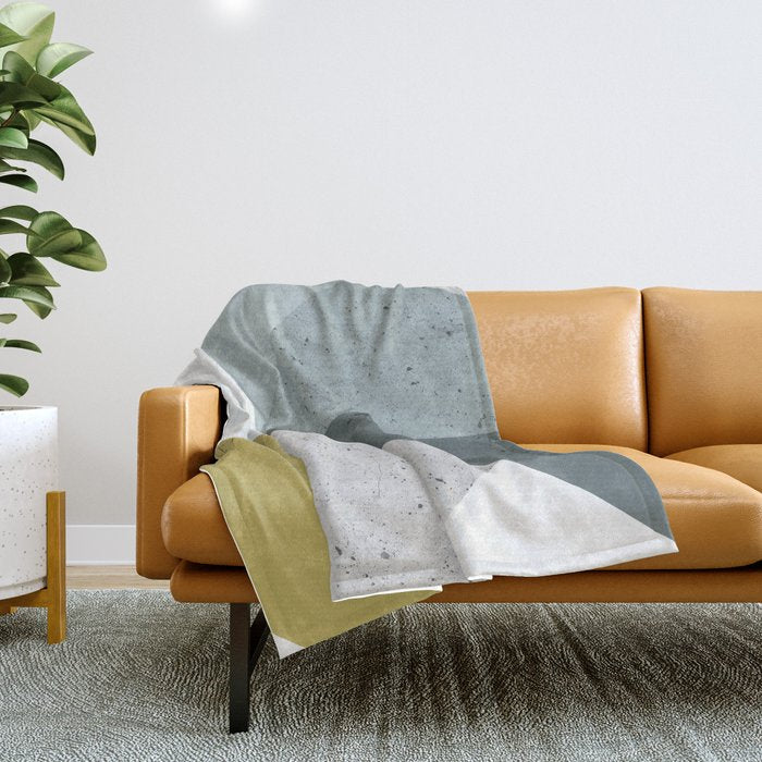 Modern Geometric 16 Throw Blanket Gallery Image 1