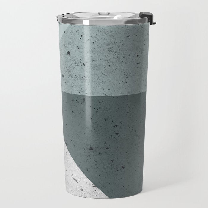 Modern Geometric 16 Travel Mug Gallery Image 2