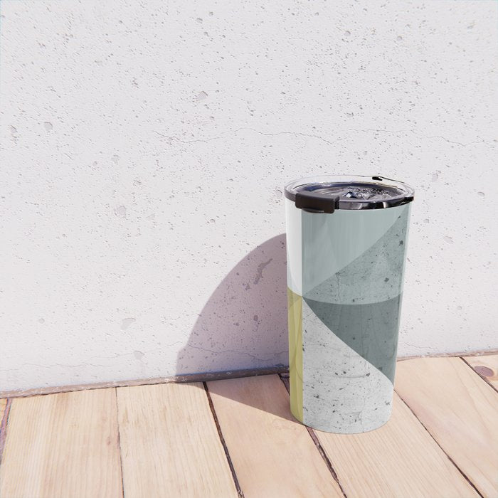 Modern Geometric 16 Travel Mug Gallery Image 4
