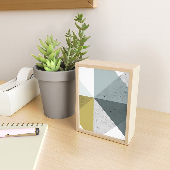 Modern Geometric 16 Mini Art Print Gallery Image 2
