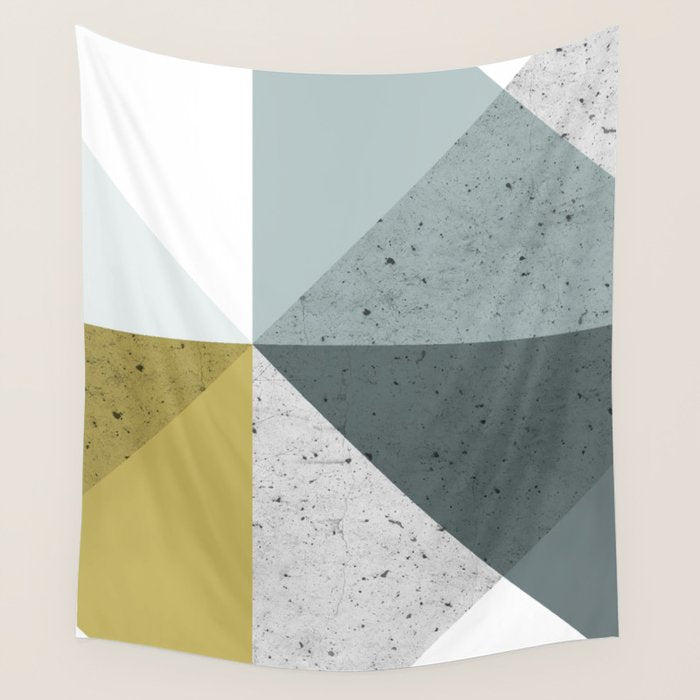 Modern Geometric 16 Wall Tapestry Gallery Image 4