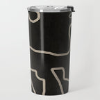 Abstract line art 177 Travel Mug Gallery Image 2