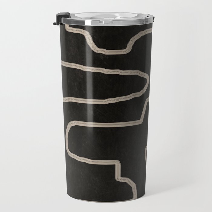 Abstract line art 177 Travel Mug Gallery Image 3