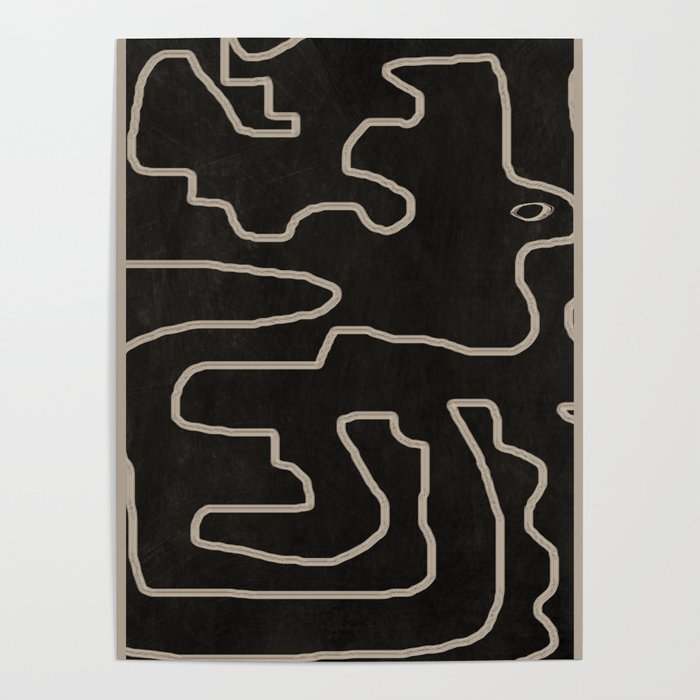 Abstract line art 177 Poster Gallery Image 1