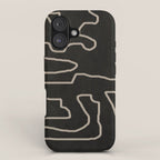 Abstract line art 177 iPhone Case Gallery Image 1