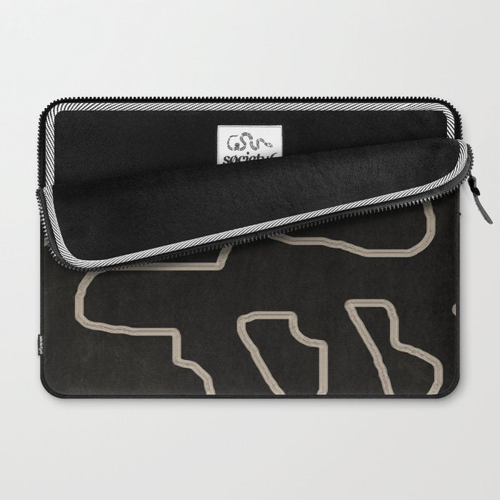 Abstract line art 177 Laptop Sleeve Gallery Image 2