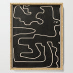 Abstract line art 177 Serving Tray Gallery Image 1