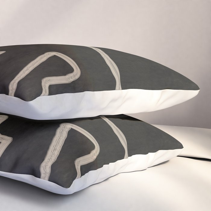 Abstract line art 177 Pillow Sham Gallery Image 3