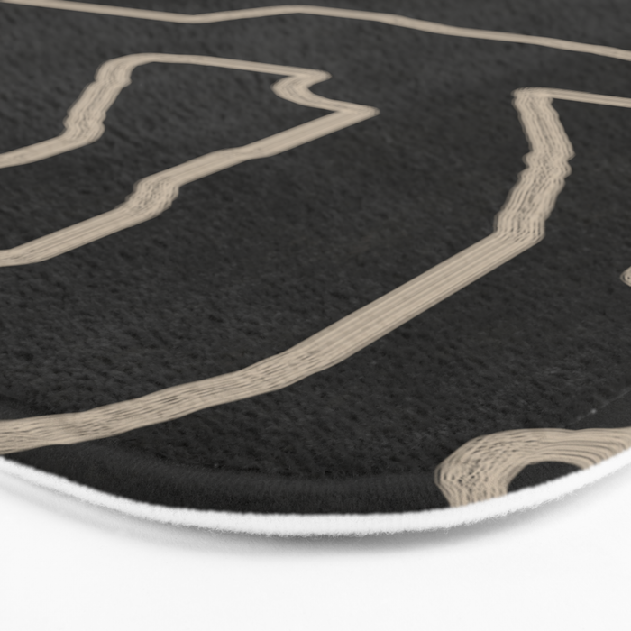 Abstract line art 177 Bath Mat Gallery Image 3