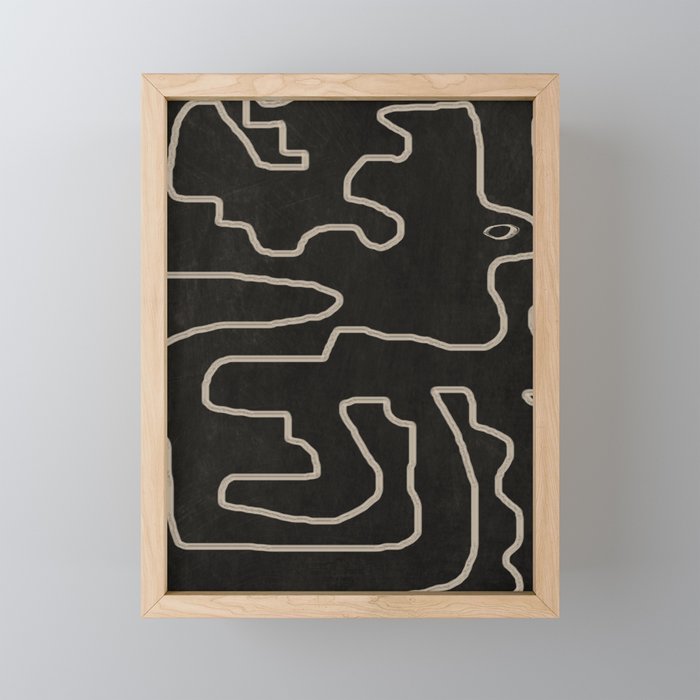 Abstract line art 177 Mini Art Print Gallery Image 1