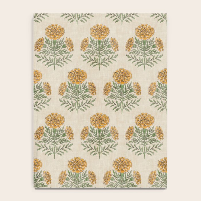 Marigold - golden yellow Notebook Gallery Image 4