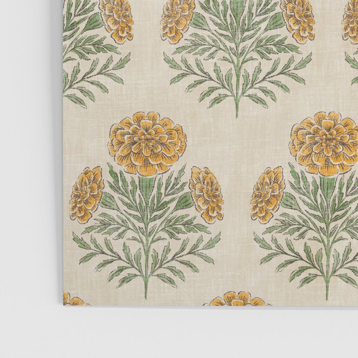 Marigold - golden yellow Poster Gallery Image 3