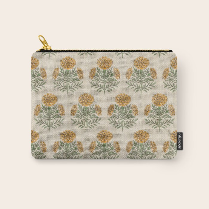 Marigold - golden yellow Carry All Pouch Gallery Image 1