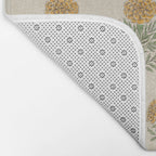 Marigold - golden yellow Bath Mat Gallery Image 2