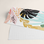 Veronica, Tropical Eclectic Bold Monstera Palm Illustration Nature Modern Colorful Jungle Wrapping Paper Gallery Image 2