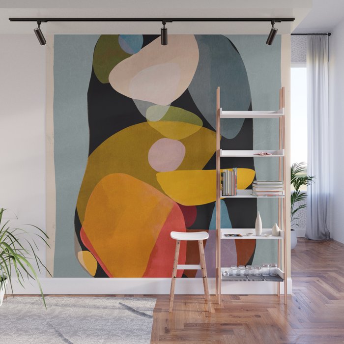 Modern Abstract Art 63 Wall Mural Gallery Image 1