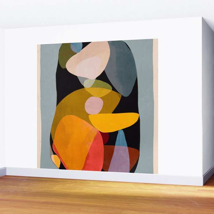 Modern Abstract Art 63 Wall Mural Gallery Image 2