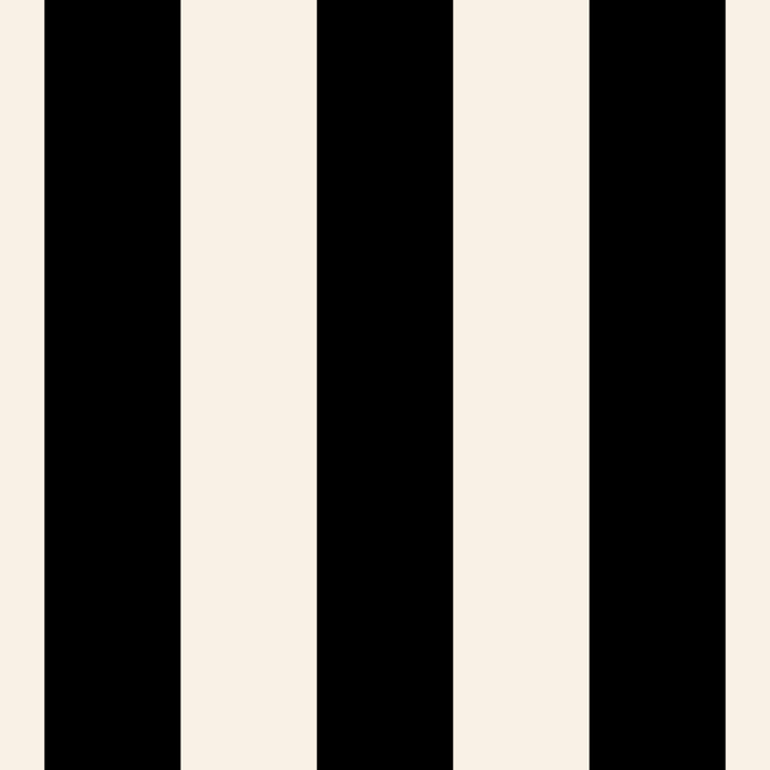 Black And Cream White Vertical Stripes Coffee Mug Gallery Image 2
