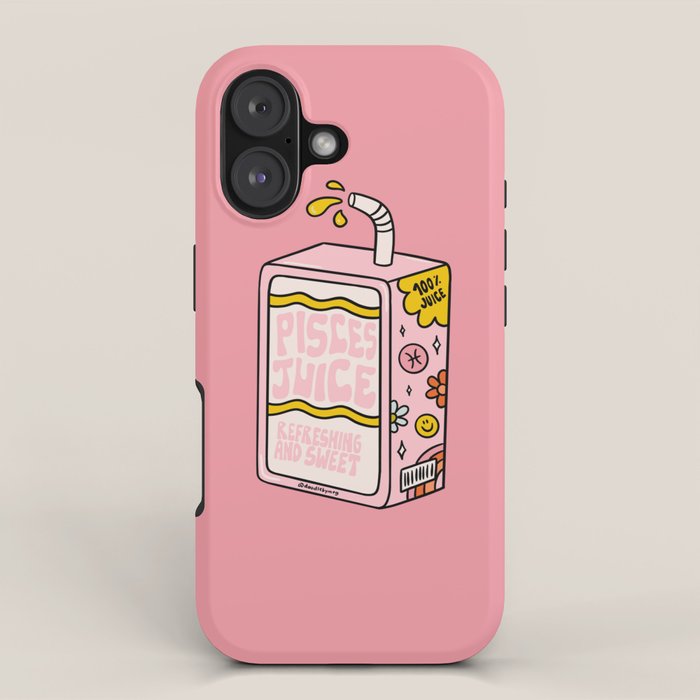 Pisces Juice Box iPhone Case Gallery Image 1