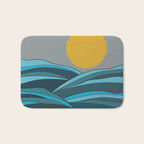 The ocean, waves and sun Bath Mat Gallery Image 1