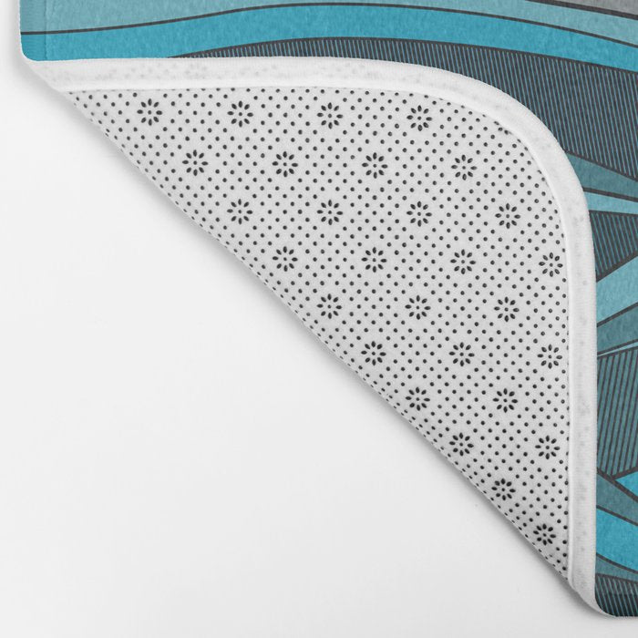 The ocean, waves and sun Bath Mat Gallery Image 2