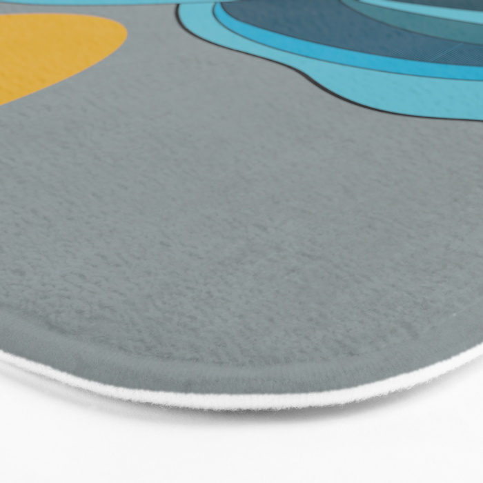 The ocean, waves and sun Bath Mat Gallery Image 3