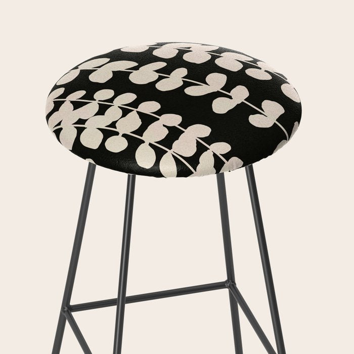 Minimal Abstract Leaves 17 Stool Gallery Image 2