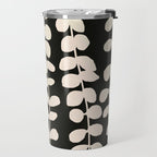 Minimal Abstract Leaves 17 Travel Mug Gallery Image 2