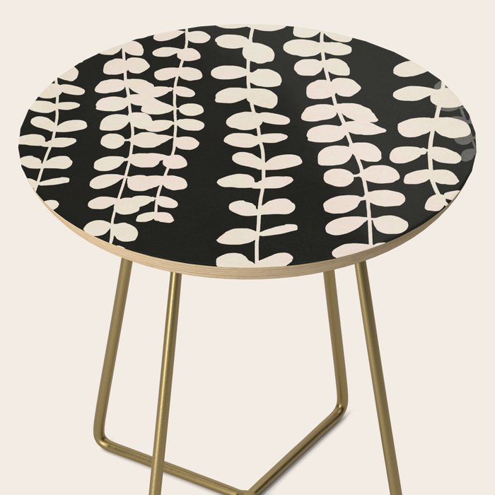 Minimal Abstract Leaves 17 Side Table Gallery Image 2