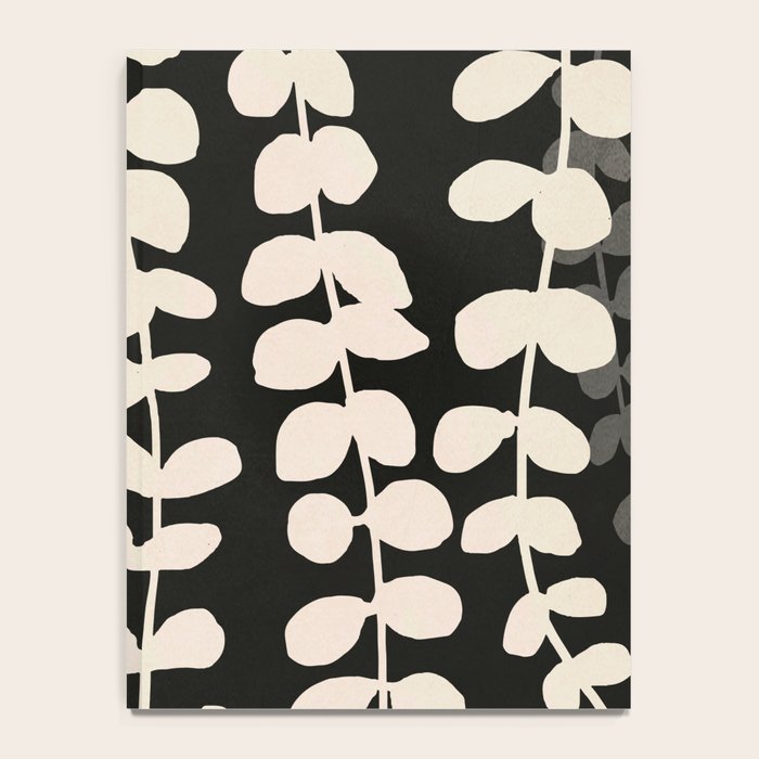 Minimal Abstract Leaves 17 Notebook Gallery Image 4