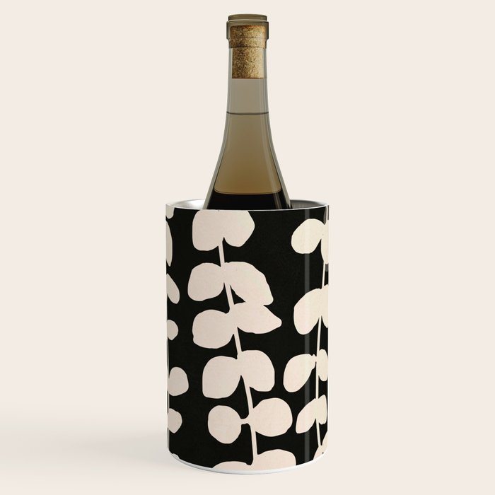 Minimal Abstract Leaves 17 Wine Chiller Gallery Image 3