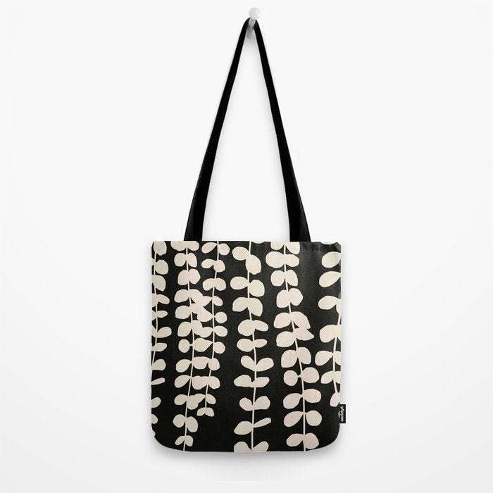 Minimal Abstract Leaves 17 Tote Bag Gallery Image 2