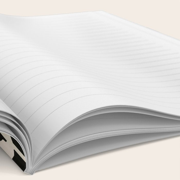 Minimal Abstract Leaves 17 Notebook Gallery Image 2