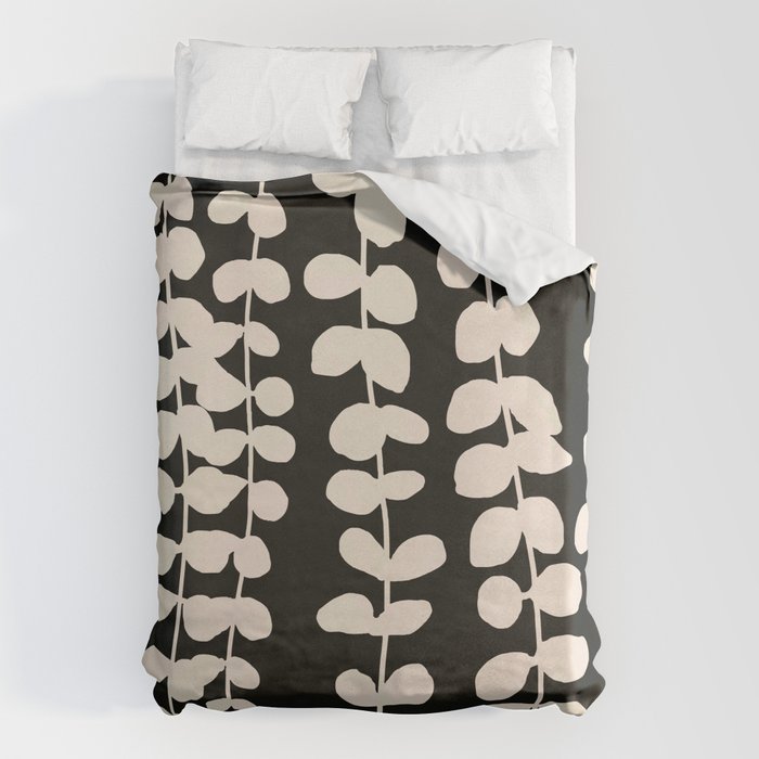 Minimal Abstract Leaves 17 Duvet Cover Gallery Image 1