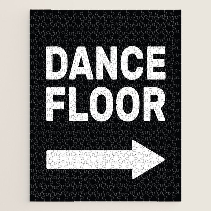 Dance Floor (arrow pointing right) Jigsaw Puzzle Gallery Image 1