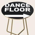 Dance Floor (arrow pointing right) Side Table Gallery Image 2