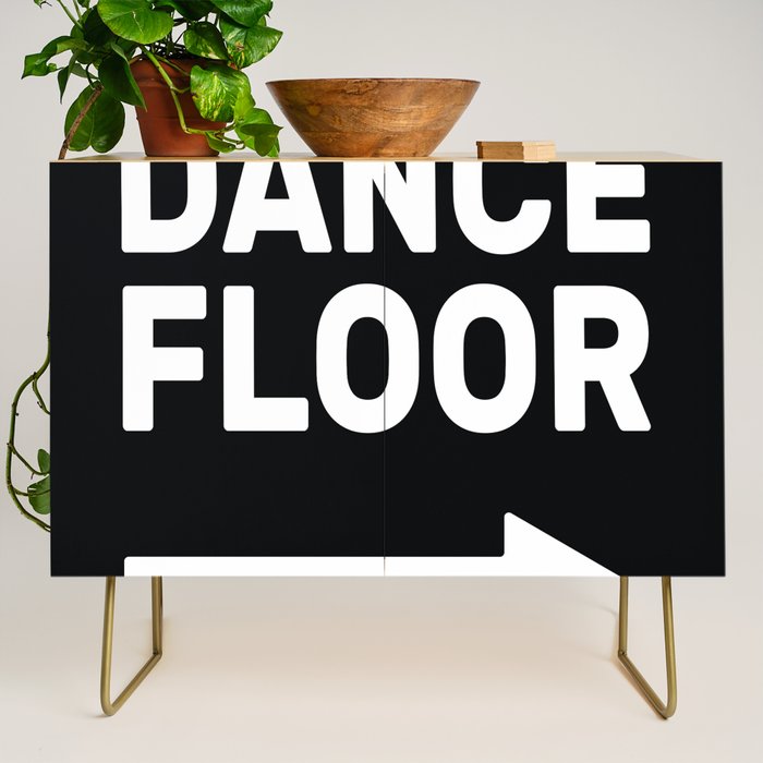 Dance Floor (arrow pointing right) Credenza Gallery Image 1