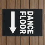 Dance Floor (arrow pointing right) Outdoor Rug Gallery Image 1
