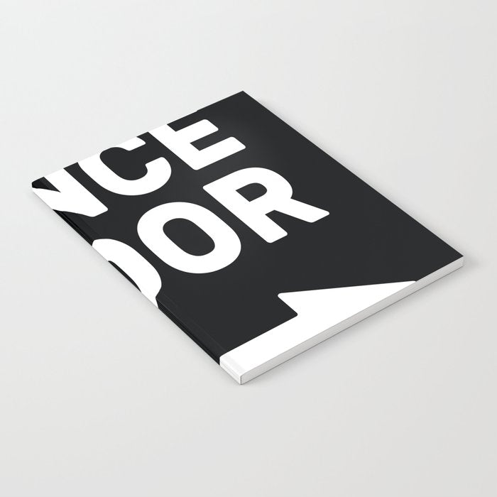 Dance Floor (arrow pointing right) Notebook Gallery Image 1