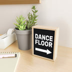 Dance Floor (arrow pointing right) Mini Art Print Gallery Image 2