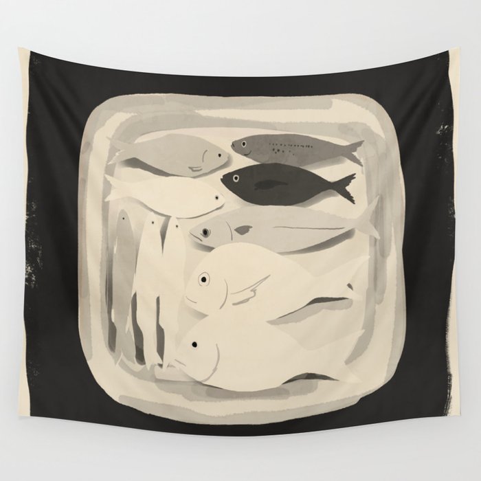 Fish Wall Tapestry Gallery Image 1