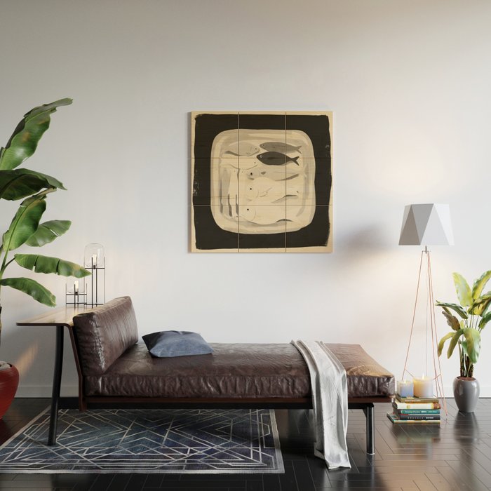 Fish Wood Wall Art Gallery Image 2